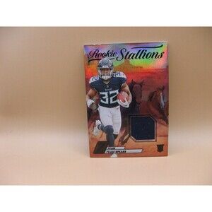 2023 Panini Zenith Tyjae Spears Rookie Stallions Jersey Patch #RS-TSS RC Titans